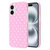 For iPhone 16 Plus Case Dot Design IMD TPU Phone Back Cover