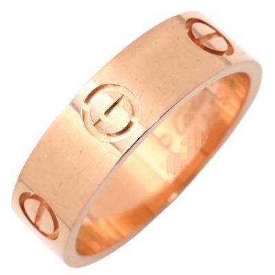 B4084800 Love Love Ring Classic ModelRing Ring 18K Pink Gold #15(JP Size) Array