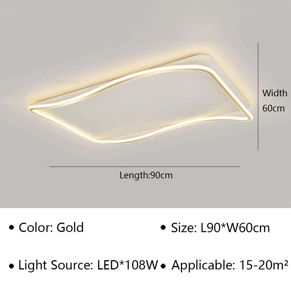 Modern LED Ceiling Lamp For Living Dining Room Bedroom Study Restaurant Cloakroom Hall Home Decor Indoor Lighting Fixture Lustre