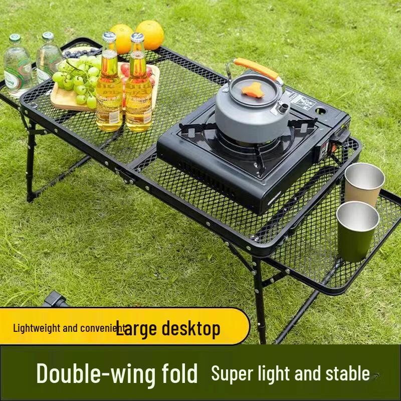 ZISIZ Camping Folding Mesh Table