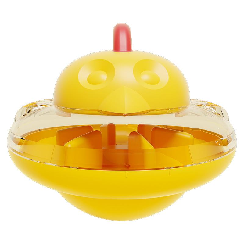 Washable Cat Treat Toy with Adjustable Dispensing Mouth Interactvie Slow Feeder Pet Ball Toy