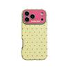 Large Window Color Polka Dot iPhone 15/14 Compatible, 17/16 PRO MAX Drop-proof Case