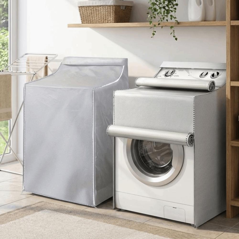 Oxford Cloth Washing Machine Cover Waterproof Universal Protect Sleeve Indoor Outdoor