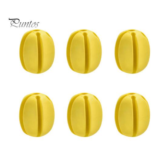 6 stk fiskestang fast ball 4/5/8/9/10 MM 5 hull Ripefri Gjenbrukbar fiskestangbeskytter klips Festeverktøy Fisketilbehør