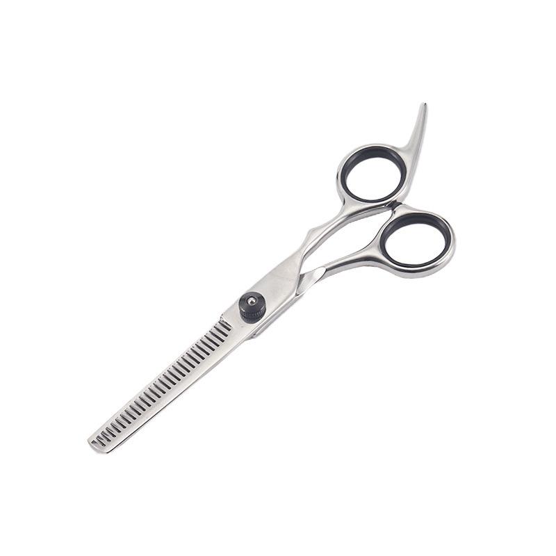 Stainless Steel Barber & Hairdressing Scissors Set: Flat Tooth & Thinning Options