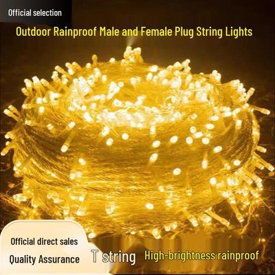 Cross-Border Outdoor LED String Lights: Starry Sky Atmosphere for Street and Engineering Decoration.
