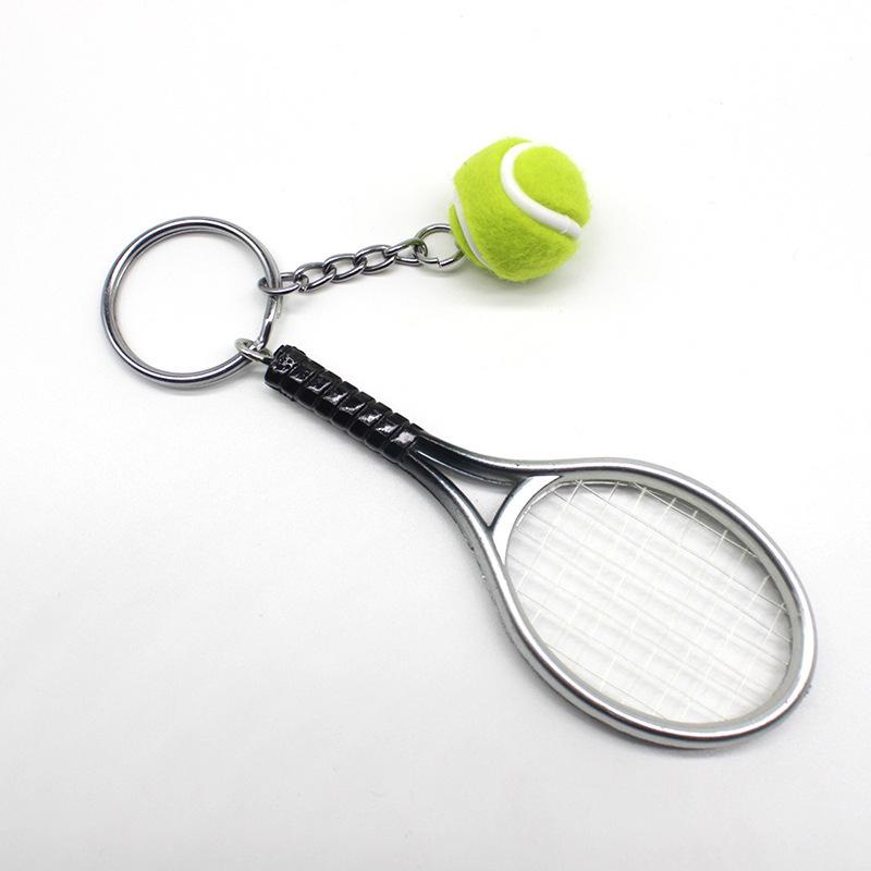 New Tennis Keychain Pendant: Sports Tennis Gift