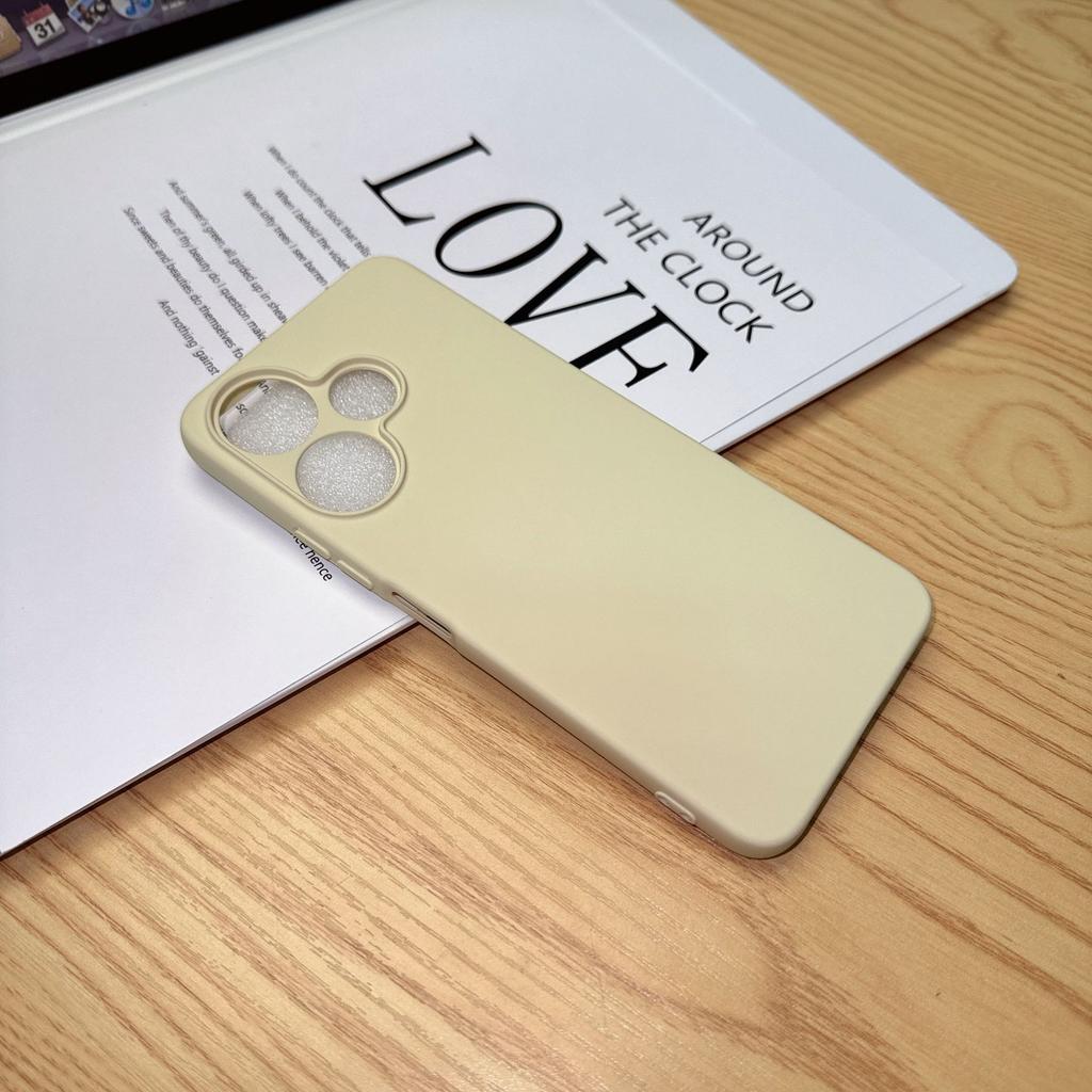Applicable To Redmi 15A 5G Imitation Liquid Silicone Mobile Phone Case Xiaomi 17TPRO 5G Solid Color Anti-drop and Dirt-resistant Case