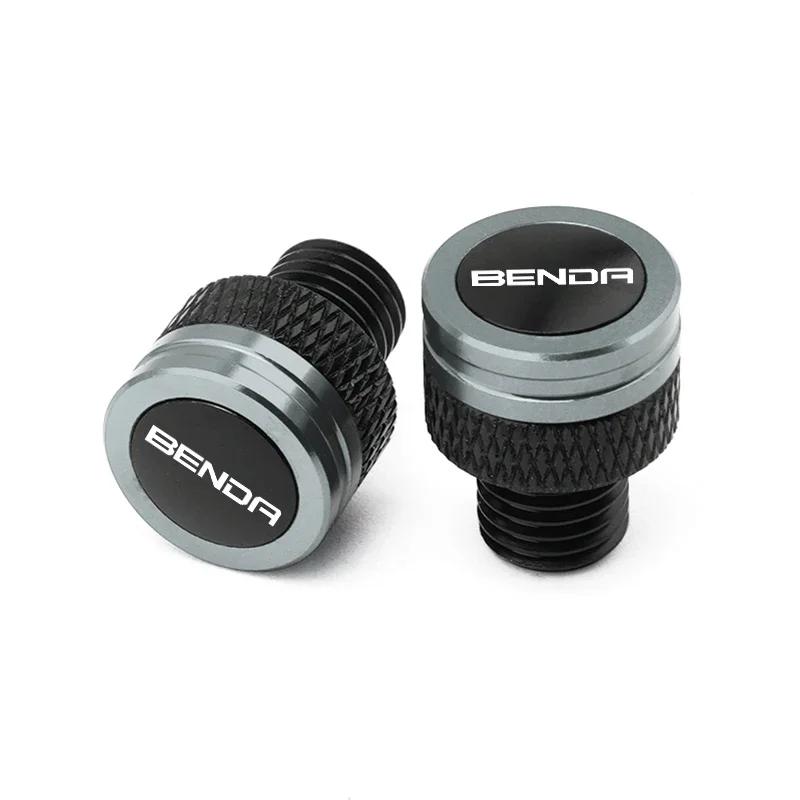 Motorcycle Accessories CNC M10*1.25 Aluminum Screws Bolts Mirror Hole Plugs Cap For Benda LFC700 LFC 700 LFC BD700-2