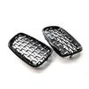 For BMW X5 E70 X6 E71 2007-2013 Car Grille Front Kidney Grill Diamond Style Chrome Black 51137157687 51137157688 51137185223
