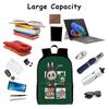 Backpack, with Multiple Organizational Compartments, Fits 15.6 Inch Notebook, for Travel, Teen, Business Work P2432