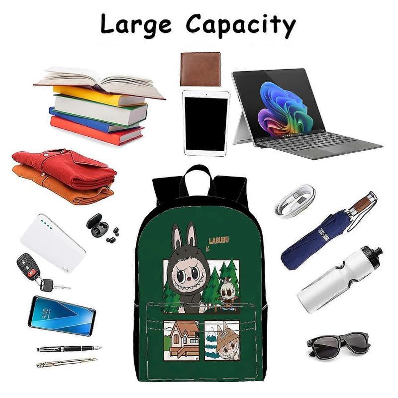 Backpack, with Multiple Organizational Compartments, Fits 15.6 Inch Notebook, for Travel, Teen, Business Work P2432