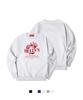 HELLVN H/V Apple Oversized Fleece-Lined Sweatshirt (Som4-4Hv035)