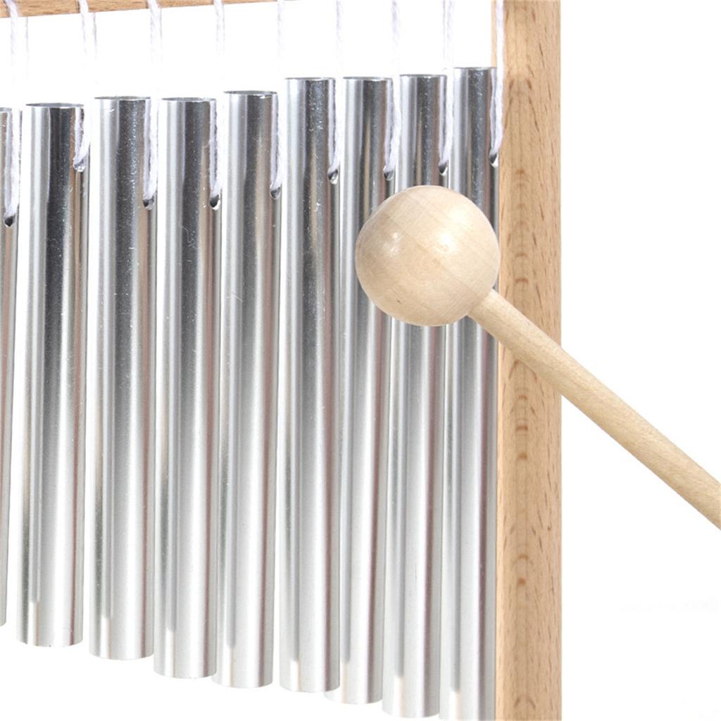 Musical Wooden Wind Chime 12 Pitch Developmental Toy For Toddler Auditory Sensitivity Training Learning Instrument Toy