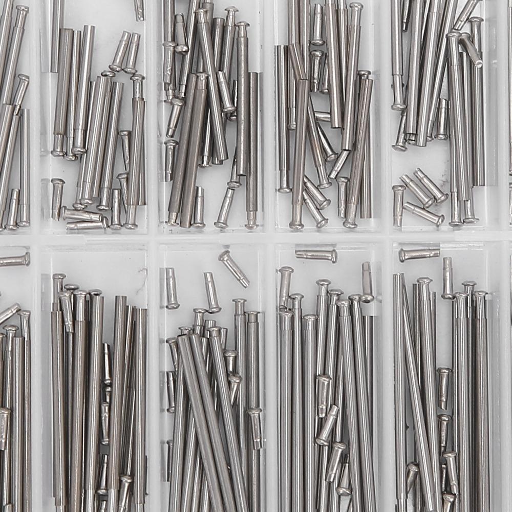 1,2 mm Dicke Rohr Reibstift Stahlmaterial Uhrenarmband Schließe Stege Uhrmacher