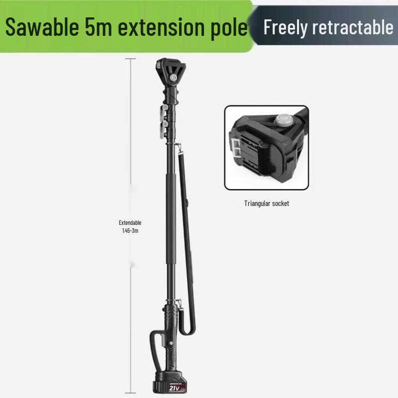 

Greener 21V Cordless Electric Pruning Saw & High Branch Trimmer CN plug (adapter included)