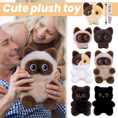 Stofftier, Süßes Weiches Plüschtier zur Dekoration für Zuhause, Geburtstagsgeschenk für Kinder & Erwachsene