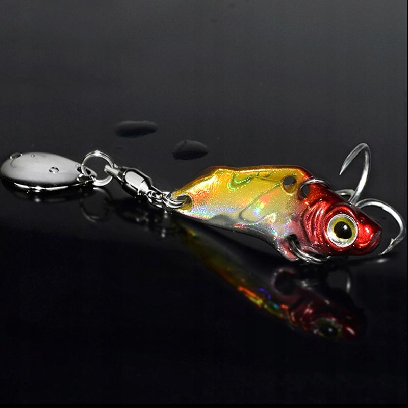 Señuelo Cuchara Flotador Perca Lucio Metal 3G 3Cm