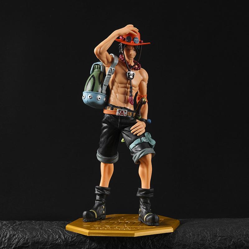 Anime One Piece 10. Jubiläum Feuerfaust Escal D Ace Luffy Bruder Figur Spielzeug Portgas D Ace PVC Action Modell Puppen Geschenke