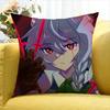 Izayoi Sakuya TOUHOU Project   Various Sizes Square Pillow Case For Car Home Bedchamber Decor