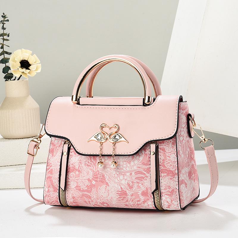 2025 Trendy Women's Korean Style Diamond Pattern Small Crossbody Handbag