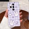 For OPPO Find X7 5G Popular Pattern Panda Shell For OPPO Find X7 Pro/Find X7 Ultra 5G Soft TPU Transparent Shockproof Cover