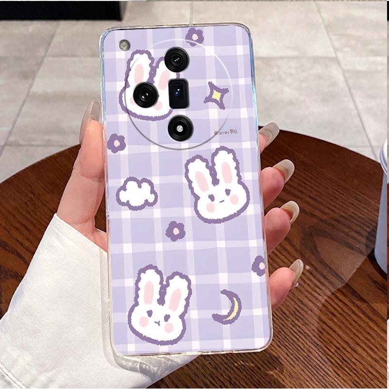 For OPPO Find X7 5G Popular Pattern Panda Shell For OPPO Find X7 Pro/Find X7 Ultra 5G Soft TPU Transparent Shockproof Cover