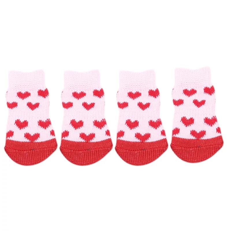 Practical Fashion Pet Dog Puppy Cat Shoes Slippers Non-Slip Socks Cute Indoor For Small Dogs Cats Snow Boots
