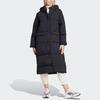 adidas 530 Plain Long Sleeve Hooded Down Jacket Women Jacket Black IK3159