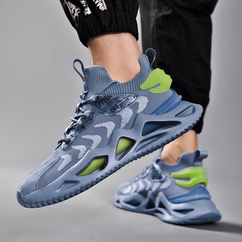 Men's shoes trend wild sneakers men's casual running shoes sports shoes large size summer