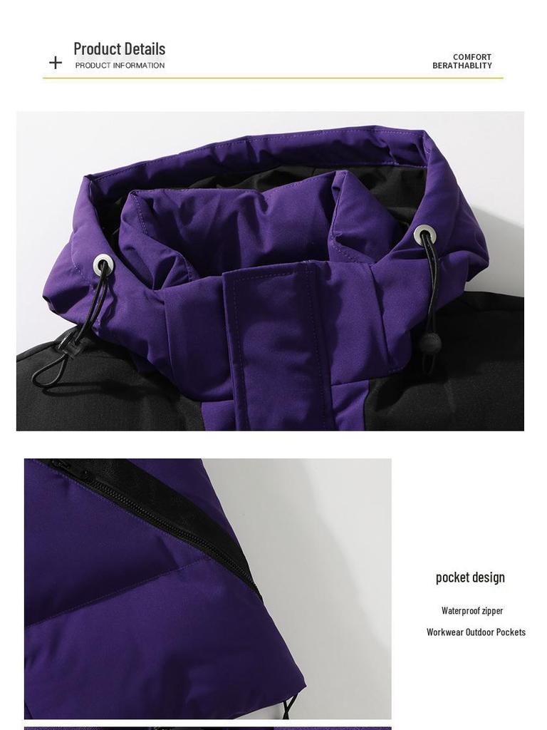 Herren Trendy Kapuzen-Baumwollweste - Ärmellos, Dick & Warm für Herbst/Winter, Unisex.