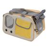 Pet Carrier Bag Brthable Foldable Oxford Cloth Steel Wire Frame Cat Travel Handbag with   Strap for Outdoor