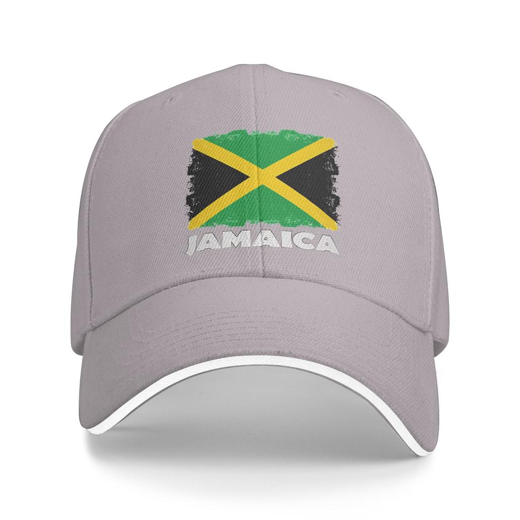 Spring Jamaica National Flag Distress Baseball Cap Kpop Rock Streetwear Custom Logo Sun Trucker Hat Women Hot Sale Baseball Caps