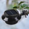 Power New Solar Powered Outdoor Garden Light Gutter Fence 3 Led Wall Lamp Bulb