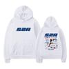 Rapper SZA Hoodie Album Sos Sza Tour Hoodie Men Long Sleeve Sweatshirts Women Harajuku Streetwear Pullovers Sudaderas