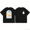 Cotton Tee Minimal Loose Streetwear Unisex Casual Tshirt Unisex Unisex Daily Fashion Top