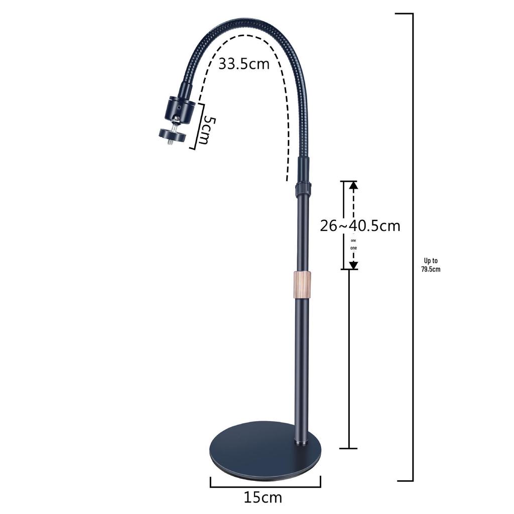 Adjustable PTZ Camera Stand for Home Surveillance and Baby Monitoring