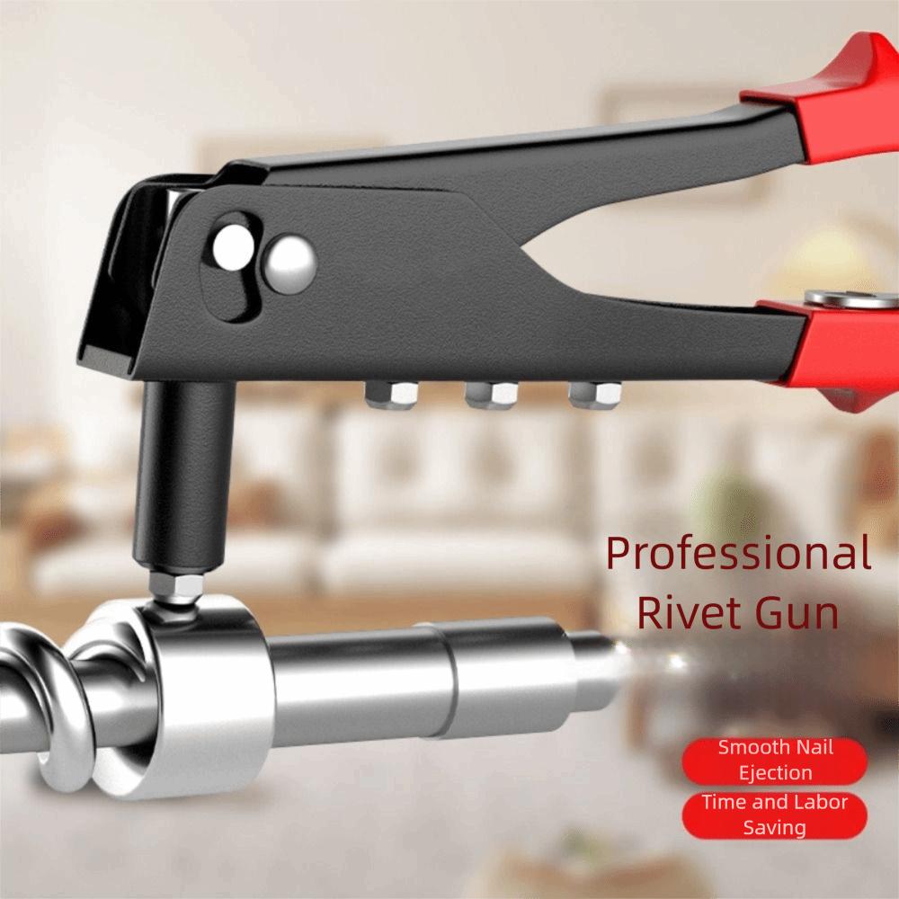 Manual Double Handle Riveter Set Steel Construction Blind Rivets Rivet Tool  Home Fastening