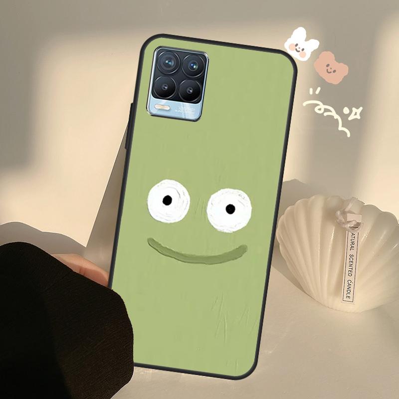 Funny Expression Case For Realme C71 C63 C61 C55 C51 C53 C25 C65 C67 C75 11 12 13 14 15 Pro Plus GT6 GT7 Pro
