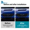 Real Soft Carbon Fiber Sticker For Subaru WRX/WRX STI 2022 2023 2024 2025 2026 2027 Car Front Grille Decoration Accessories