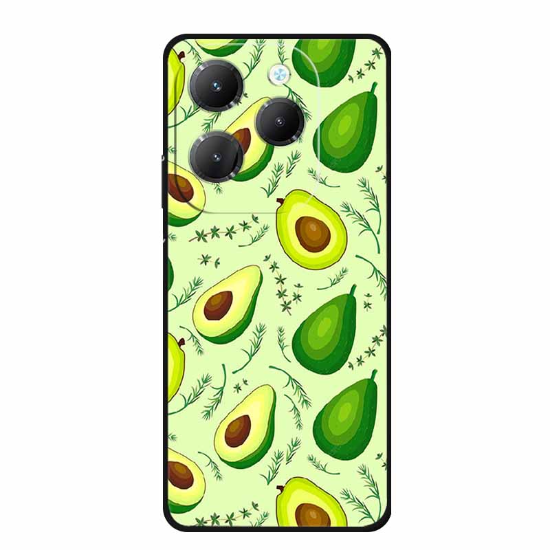 For Infinix Hot 40 Pro Case Animals Soft Silicone TPU Cover Phone Cases For Infinix Hot 40i Hot40 X6837 Protective Wolf Coque