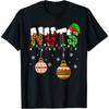 Funny Couples Christmas Chestnuts Adult Matching T-Shirt Xmas Costumes for Couples His and Her Girlfriends Boyfriends