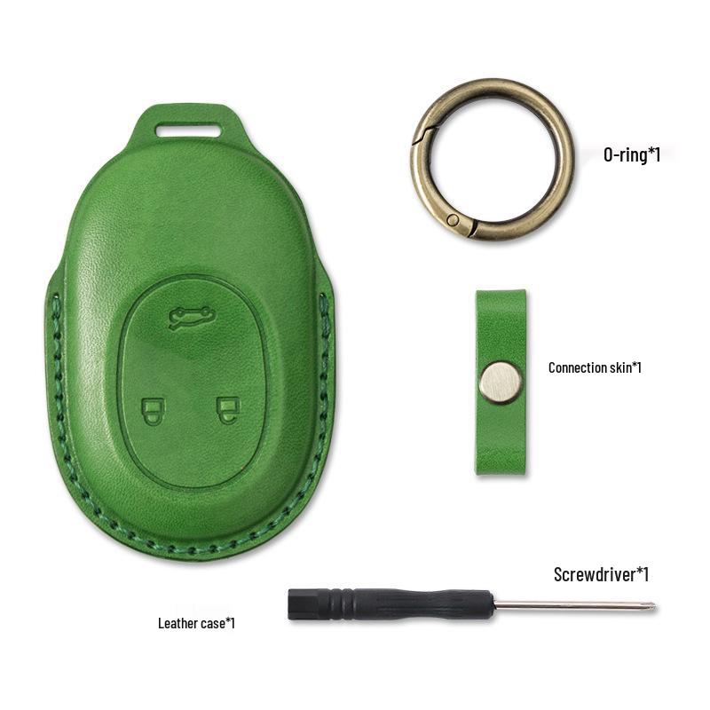 Cowhide Protective Key Case for NIO ES6, ES8, EC6, ET5, ET7, ES7/EC7 Models.