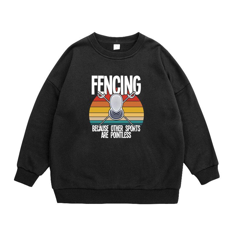 fencing sweatshirt