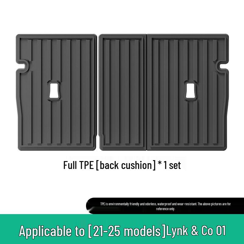 Lynk & Co 01 2WD All-TPE Floor & Trunk Mats (2021-2025) with Backrest Mat