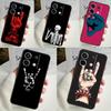 Rock and Roll Skull Case For Xiaomi Redmi Note 12 11 10 9 8 13 Pro Plus 12S 11S 10S 9S 10A 9C 10C 12C 13C Cover