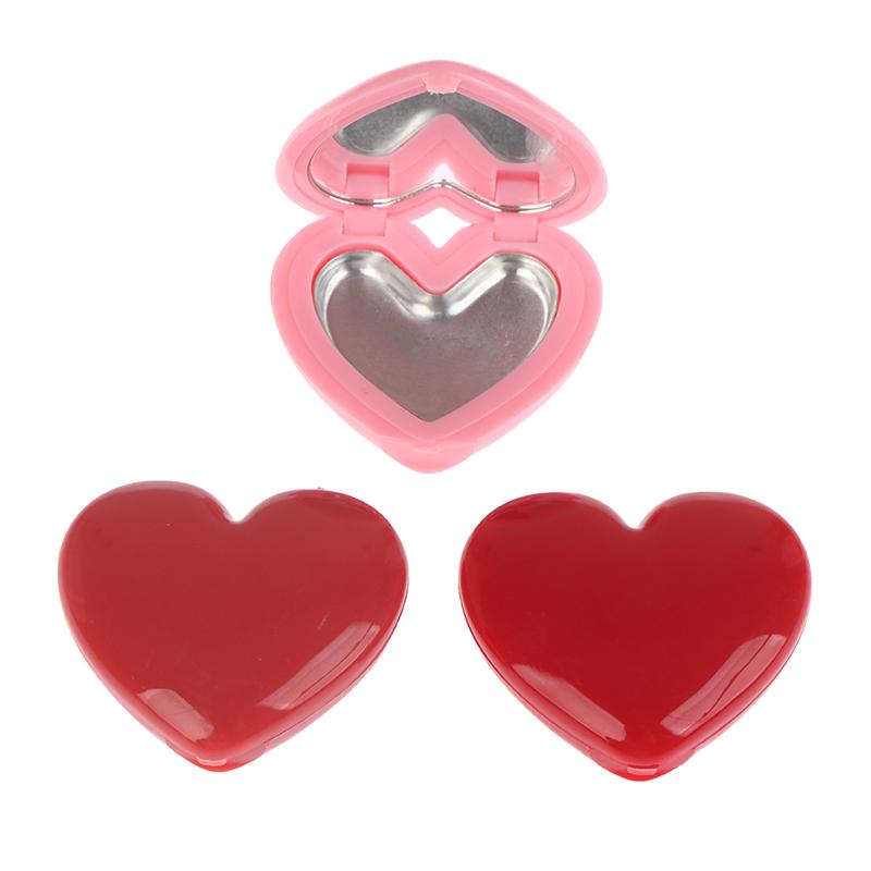 Love Lipstick Eye Shadow Powder Blusher Diy Subpackage Pressure Plate With Aluminum Disk Empty Lipstick Box Cosmetic Packaging