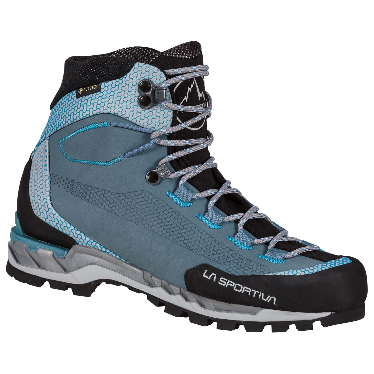 

LA SPORTIVA TRANGO TECH LEATHER GTX WOMAN TRANGO TECH LEATHER GTX WOMAN Slate x 21T (Колір Топаз/Розмір 41) [Елемент]