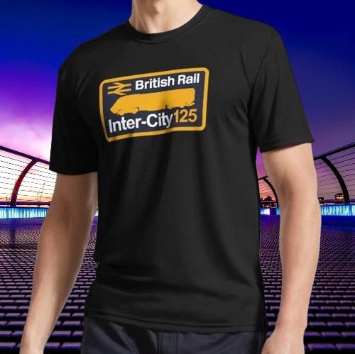 New Shirt British Rail Inter-City 125 T-Shirt Funny American Usa Size S-5XL 3XL