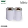 Durable Thermal Labels 80x30 mm, 1500 Sheets - Adhesive Barcode Stickers